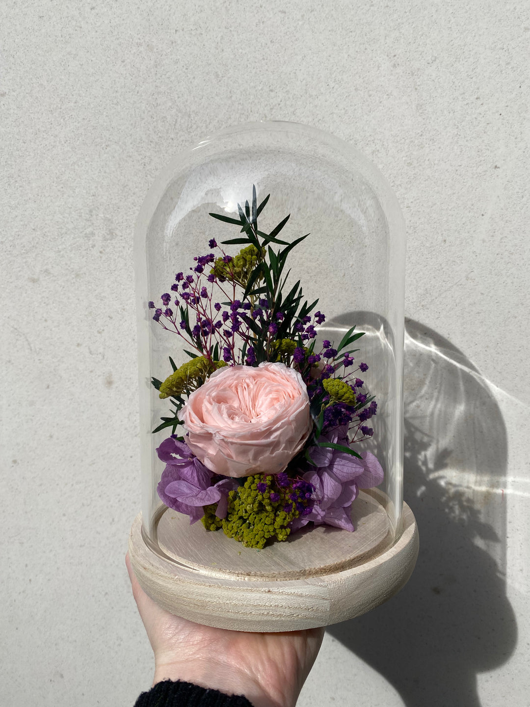 Cloche fleurie stabilisée "Rue du Regard" | Ateliers Ouchamp