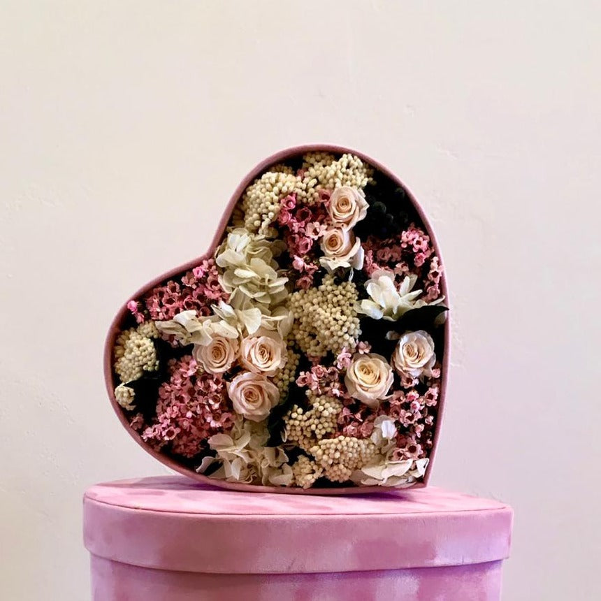Boîte en fleurs stabilisées "Rue de Florence" | Ateliers Ouchamp