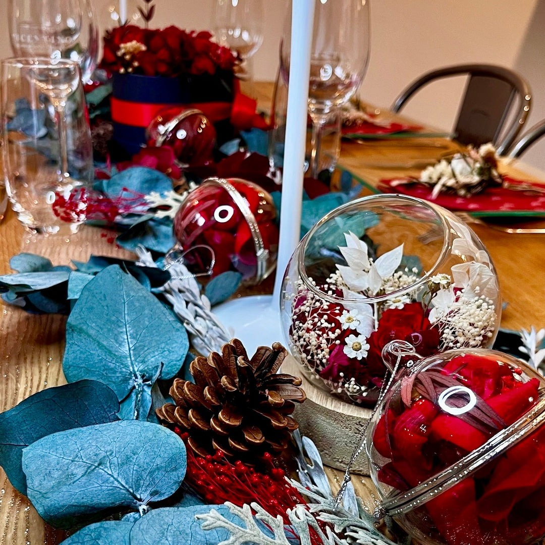 Cadeau de Noël d'exception : pourquoi offrir une composition en fleurs stabilisées