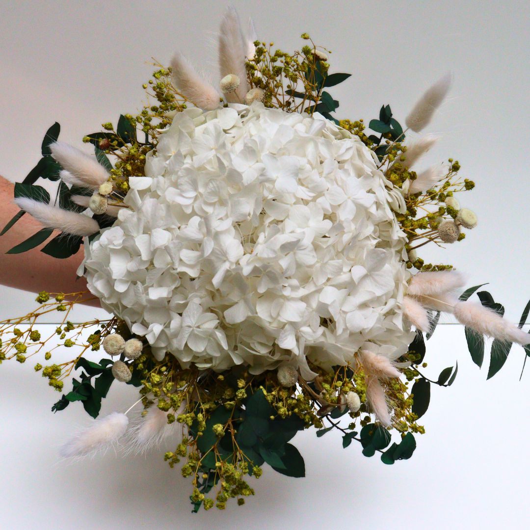 Bouquet Éternel de mariée "Mur des Je t'aime"
