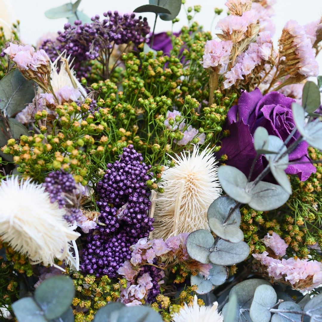 Bouquet Éternel Rue Violet