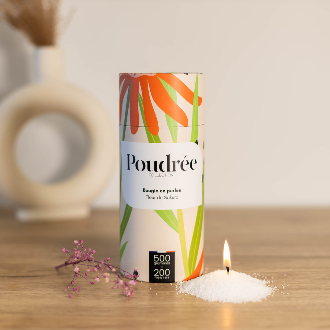 Bougie Poudrée - Flora