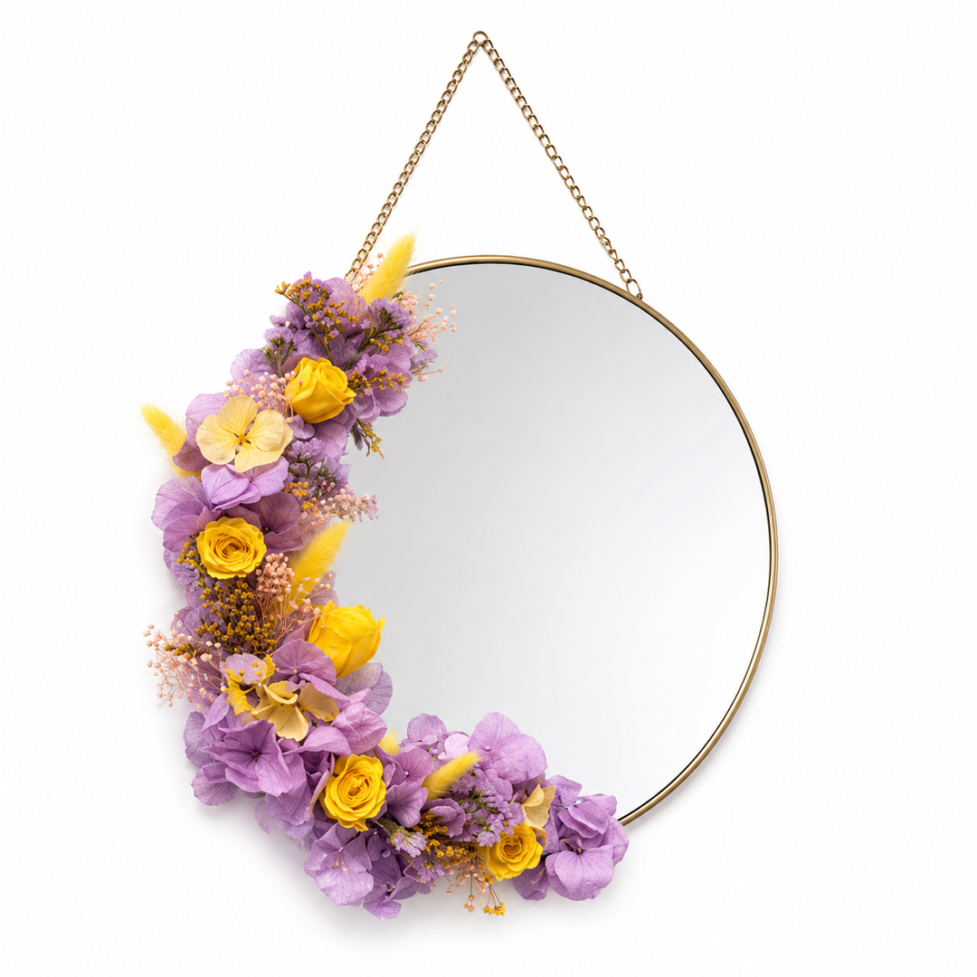 Miroir Fleuri "Rue Crémieux"