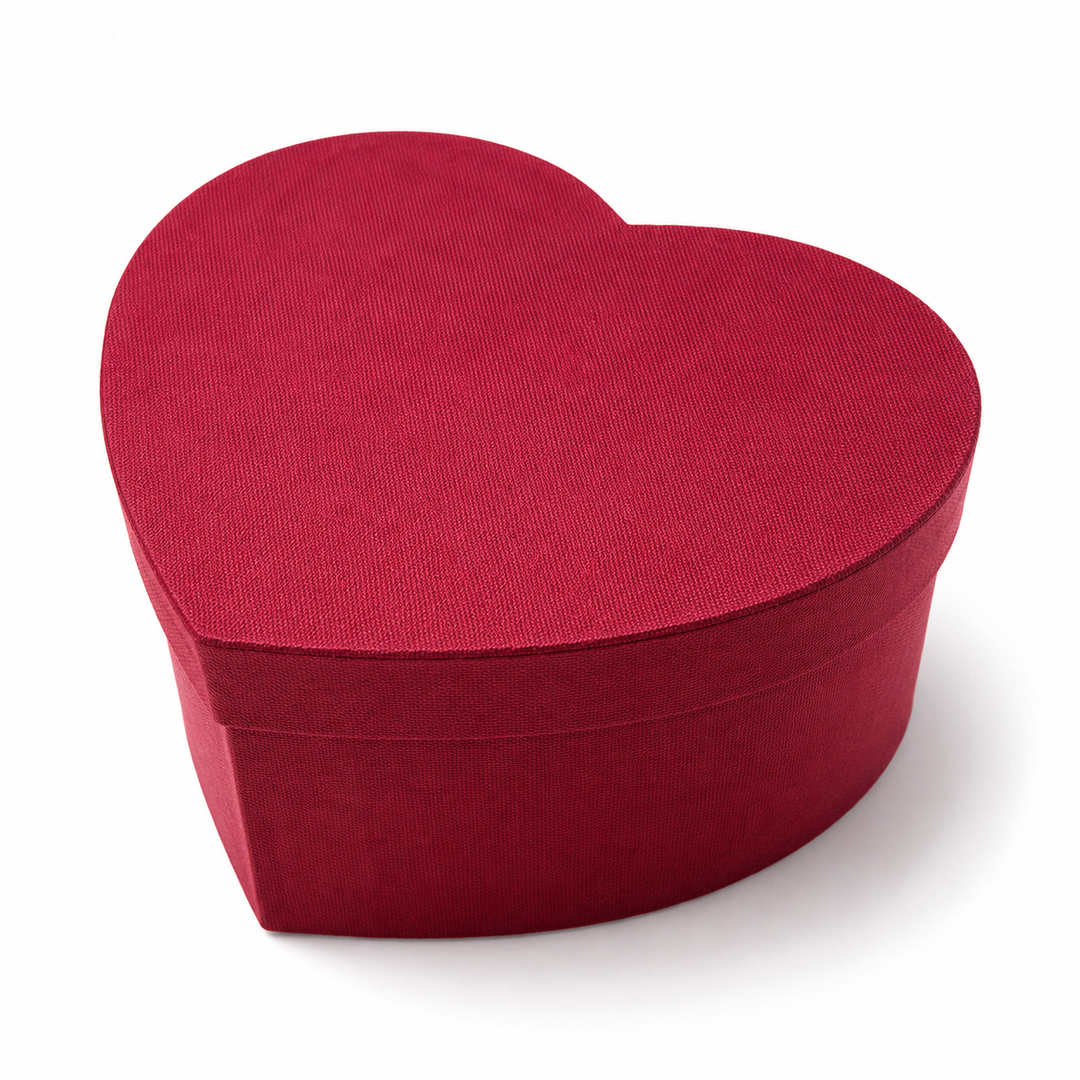Boîte coeur fleurie