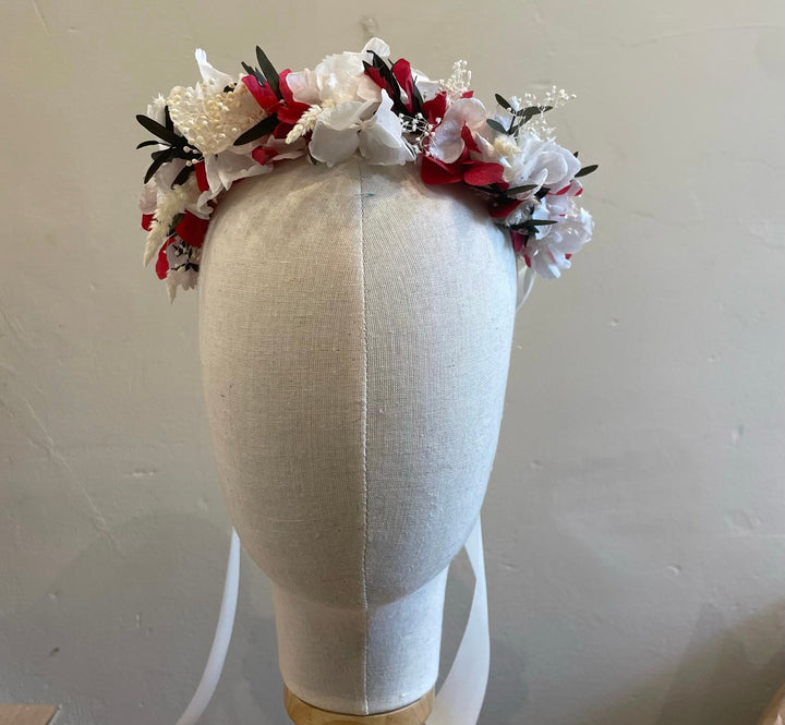 Couronne de Fleurs Cheveux " Rue Montalivet"