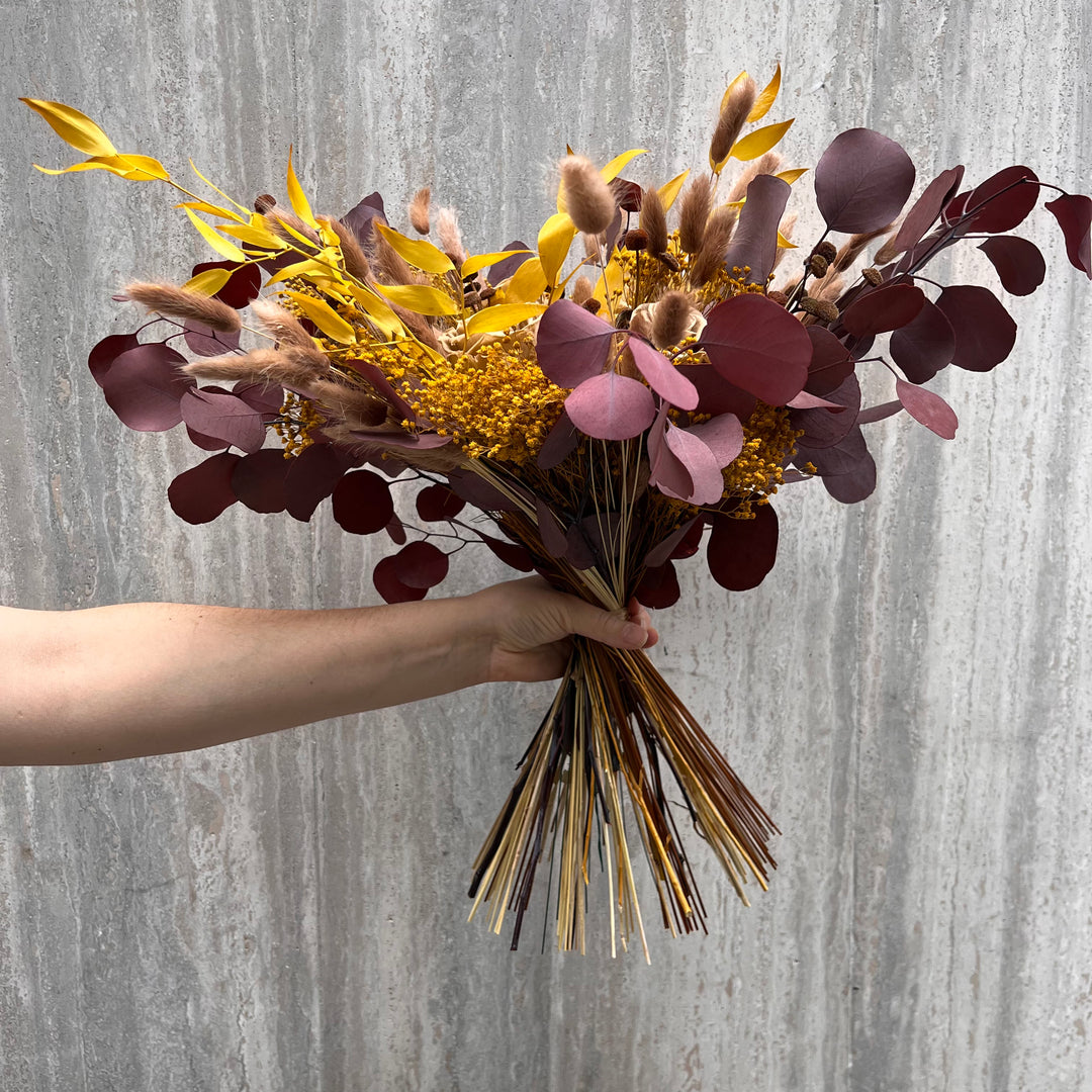 Bouquet Stabilisé "Rue de la Cité d'Or"