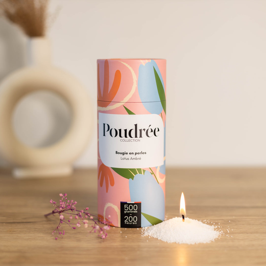 Bougie Poudrée - Flora