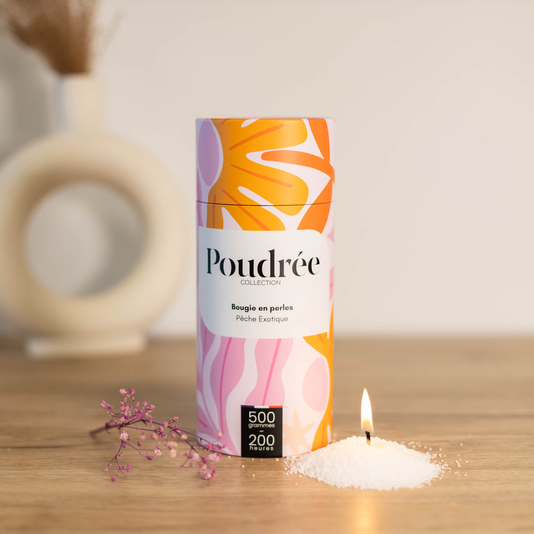 Bougie Poudrée - Flora