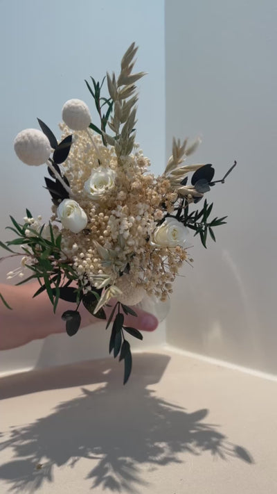 Bouquet "Rue Didot" avec vase