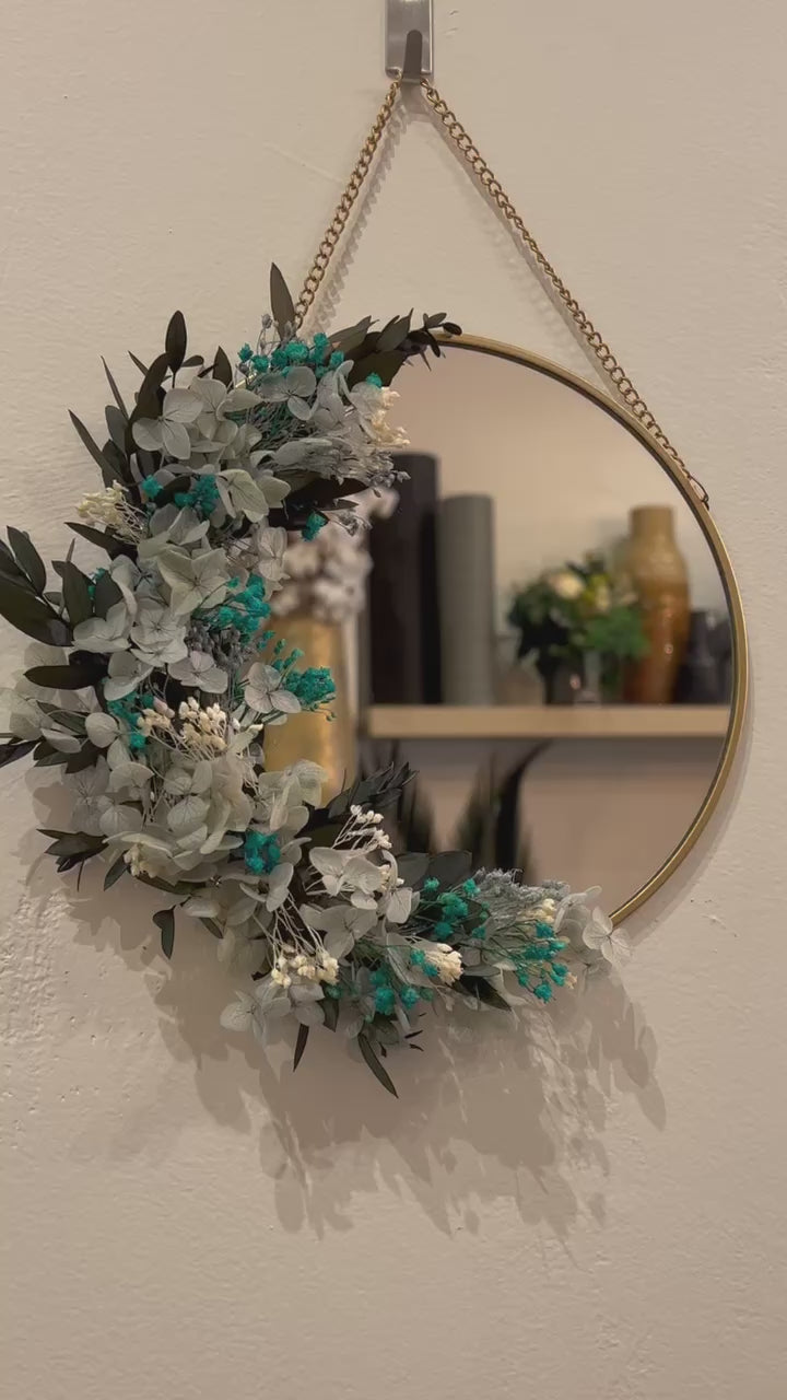 Miroir Decoration Fleurs