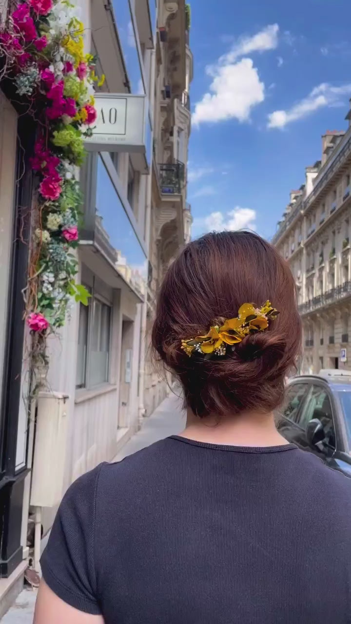 Peigne Fleurs Stabilisées "Rue Paul Gervais"