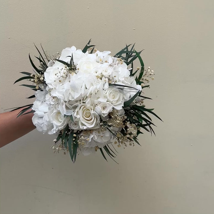 Bouquet de mariée "Rue d'Italie"