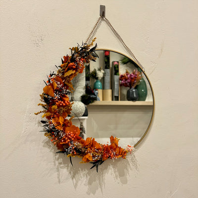 Miroir fleuri pour décorer votre mur | Ateliers Ouchamp