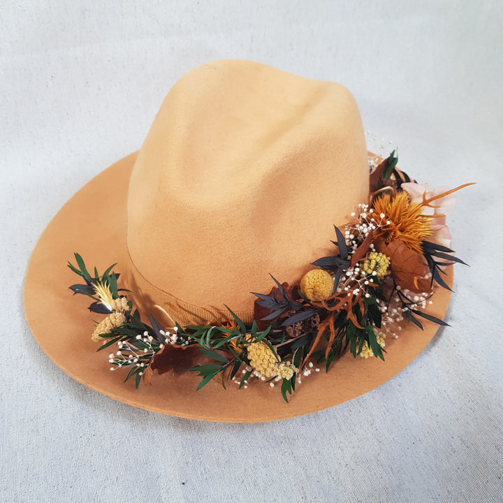 Accessoire Chapeau en Fleurs Eternelles | Ateliers Ouchamp