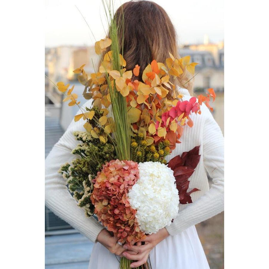 Ateliers Ouchamp : Bouquet Fleurs stabilisées/éternelles "Rue Baudelaire"