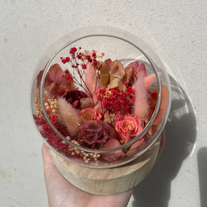 Bulle en fleurs stabilisées "Rue Galilée" | Ateliers Ouchamp