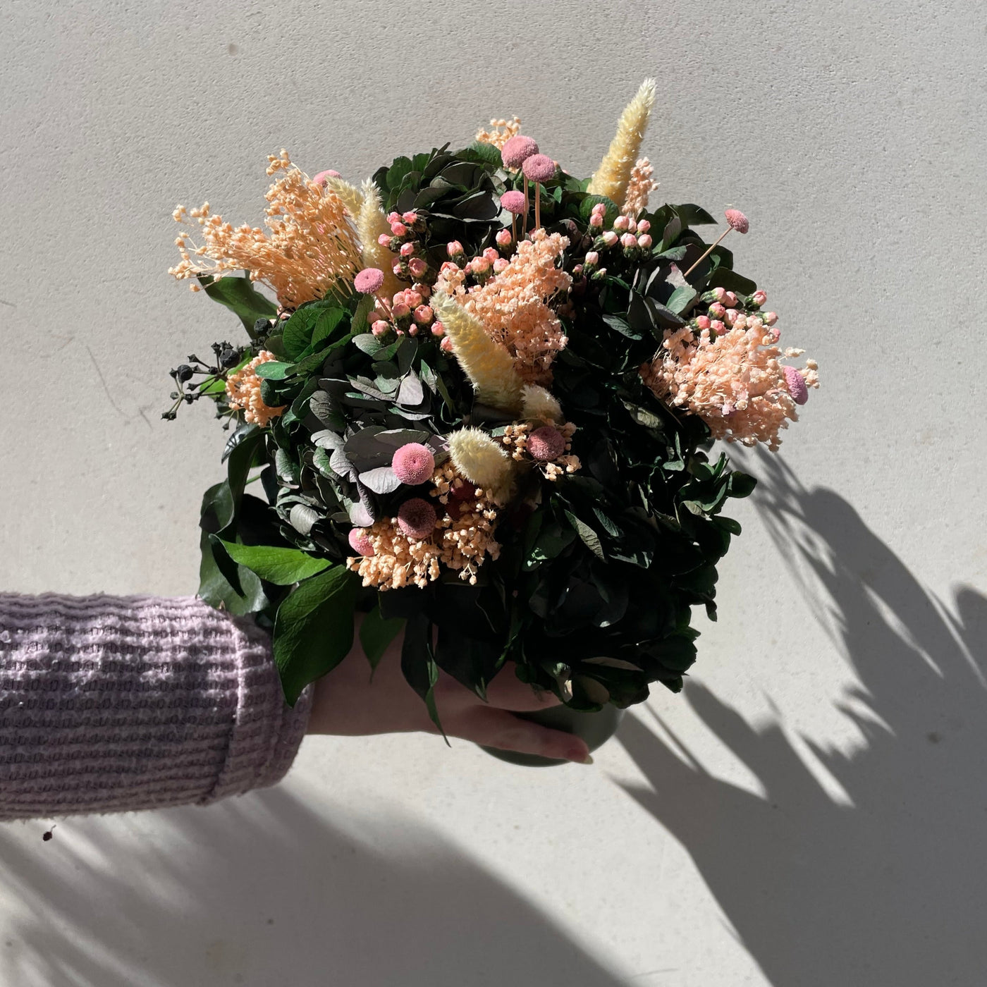 Bouquet fleurs stabilisées "Rue des Vignes" | Ateliers Ouchamp 