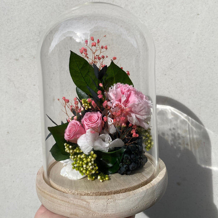 Cloche fleurie stabilisée "Rue de la Clef" | Ateliers Ouchamp