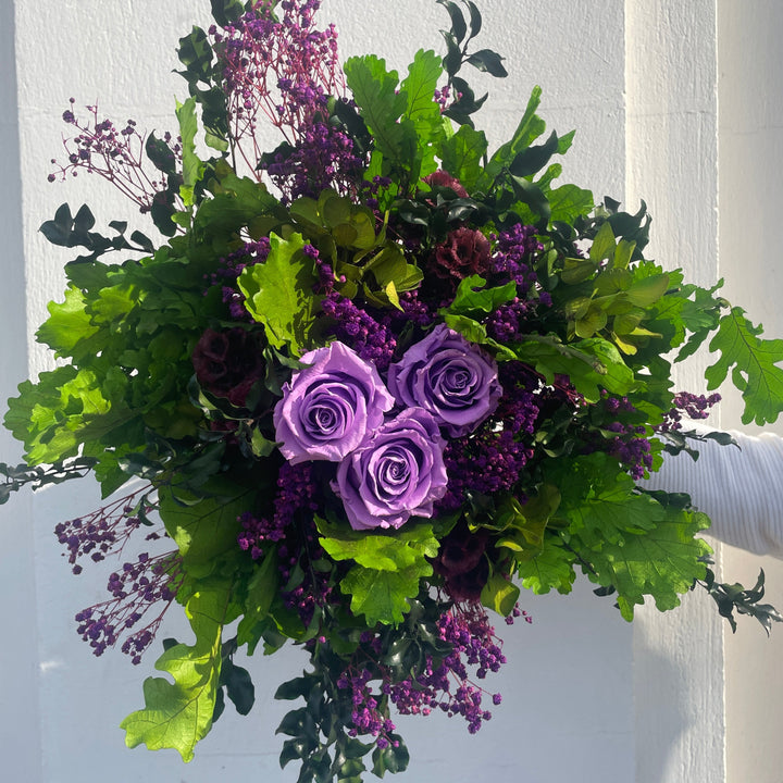 Bouquet Stabilisé "Place Violet" | Ateliers Ouchamp 